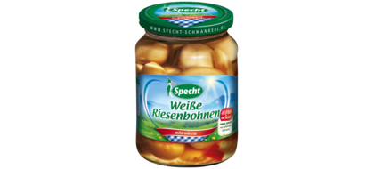 Specht Weiße Riesenbohnen (370 ml) Glas