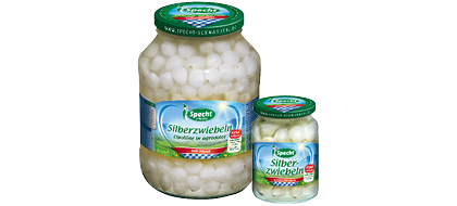 Specht Silberzwiebeln