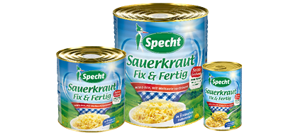 Specht Sauerkraut Fix & Fertig